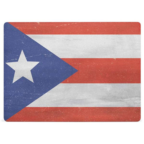 Puerto Rico Flag Distressed Surface Laptop 3 13.5in Skin
